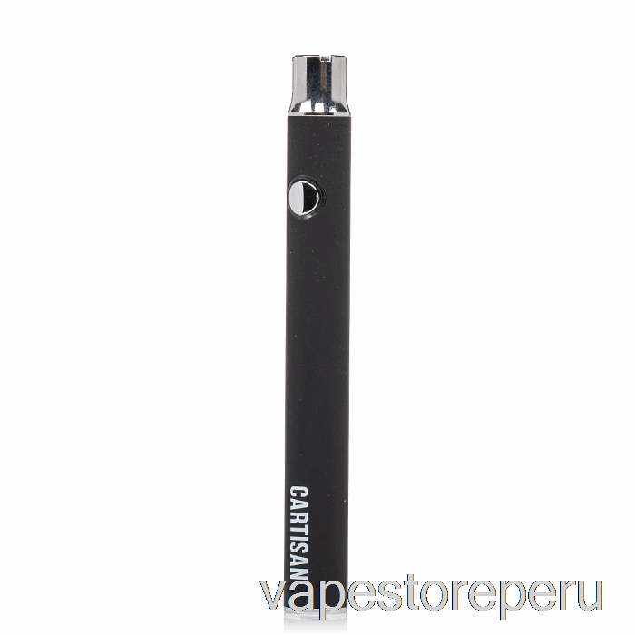 Vape Smoke Botón Carisano Vv 400 510 Batería Negro